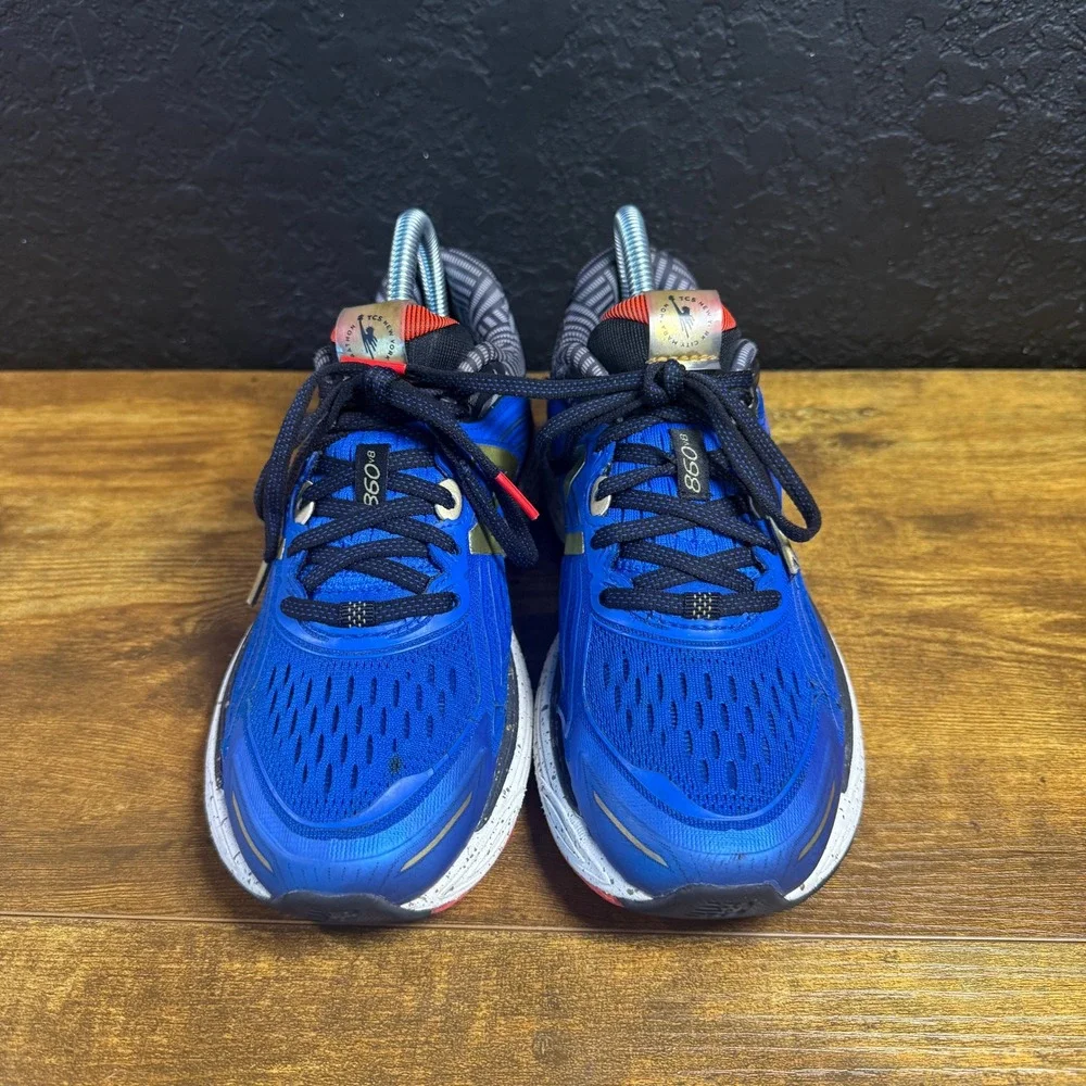 New Balance 860v8 NYC Marathon W860NY8 Blue Mesh Running Shoes Womens Size 7